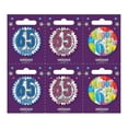 thumbnail image 1 of Kaleidoscope Small 65th Birthday Badge Set, 1 of 2