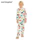 thumbnail image 2 of Mudkingdom-Conjunto de pijamas para niños y niñas, ropa de dormir de manga larga de lana para Halloween, Navidad, 2 of 4