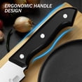 thumbnail image 5 of 15-Piece Knife Set with Wooden cutting board, High-Quality Stainless Steel Blade, Dishwasher Safe, 5 of 7