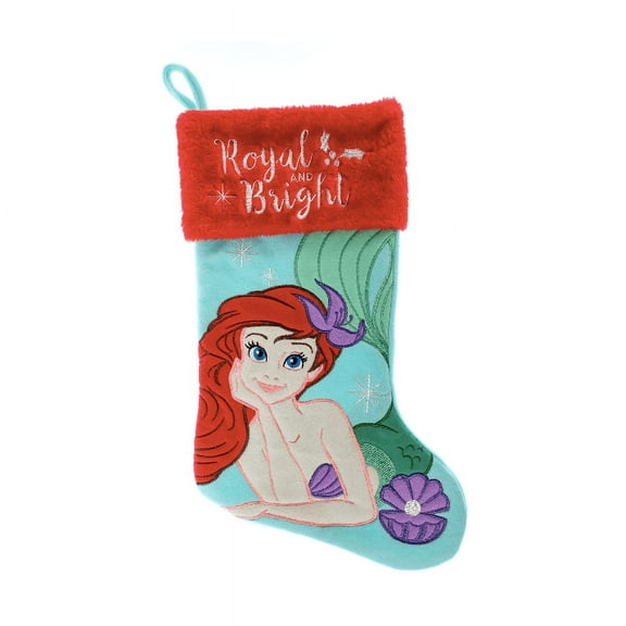 Princess Ariel Applique Christmas Stocking
