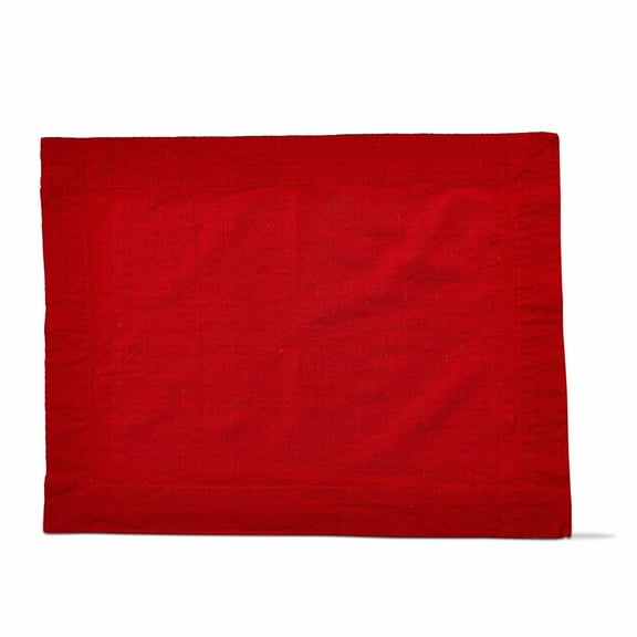 TAG Threads Slub Placemats, Red - Set of 4 (G15881)