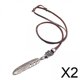 thumbnail image 1 of Collares colgantes para hombre,Corbata occidental Collar de moda estilo hip hop Regalos,Colgante de pluma de vaquero occidental con corbata para aniversario,Corbatas de bolo para, 1 of 8