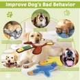 thumbnail image 4 of Eneston Juguetes Para Perros, Paquete De 3 Lindos Juguetes Para Cachorros Con Formas De Pato, Juguete Interactivo Para Masticar Para Perros, Sin Relleno, Chirriante Y Arrugado, Para Razas Pequeñas Y G, 4 of 7