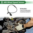 thumbnail image 2 of Unique Bargains ABS Wheel Speed Sensor ABS Sensor Set No.C2P15770/PB1342G/C2Z2933/C2D35973 for Jaguar XFR 2010-2015 1 Pcs Left Rear Right Rear, 2 of 7