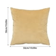 thumbnail image 5 of Pillow Cover Solid Velvet Throw Pillow Cover 1 Piece No Pillow Insert For Home Sofa Bedroom Office, 5 of 9