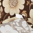 thumbnail image 3 of Yayeee Tapestry Wall Hanging for Bedroom 60" x 40" Living Room Home Wall Art Decor, Brown Floral, 3 of 7