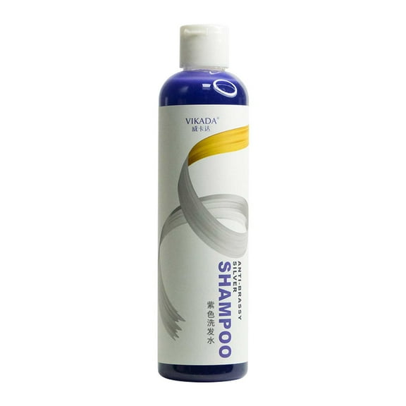 Mishuowoti hair dyeing Hair Gray Purple Tones Eliminates Color Yellow For Hair ForBleached Ash Shampoo Toner Brassy Silver Hair Coloring Products Purple One Size