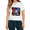 White-2, variant on Starry Night Cat UFO Graphic Comfortable Tees T-shirt Van Gogh Style Funny Alien Cat Round Neck Black S-5XL