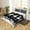 Black White, variant on Erosebridal Eiffel Tower Butterfly Duvet Cover Toddler,Valentine'S Day Bedding Sets Toddler Size,Floral Decor,2pcs(No Comforter)
