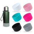 thumbnail image 1 of 2Pcs Cup Cover Water Bottle Boot Protective Silicone Boot Anti-slip Bottom Sleeve Cover 6.8-7.8cm Diameter, 1 of 7