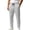Gray, variant on Athletic Pants for Men Drawstring Elastic Waist Straight Leg Mesh Breathable Quick Drying Full Length Pants with Pockets