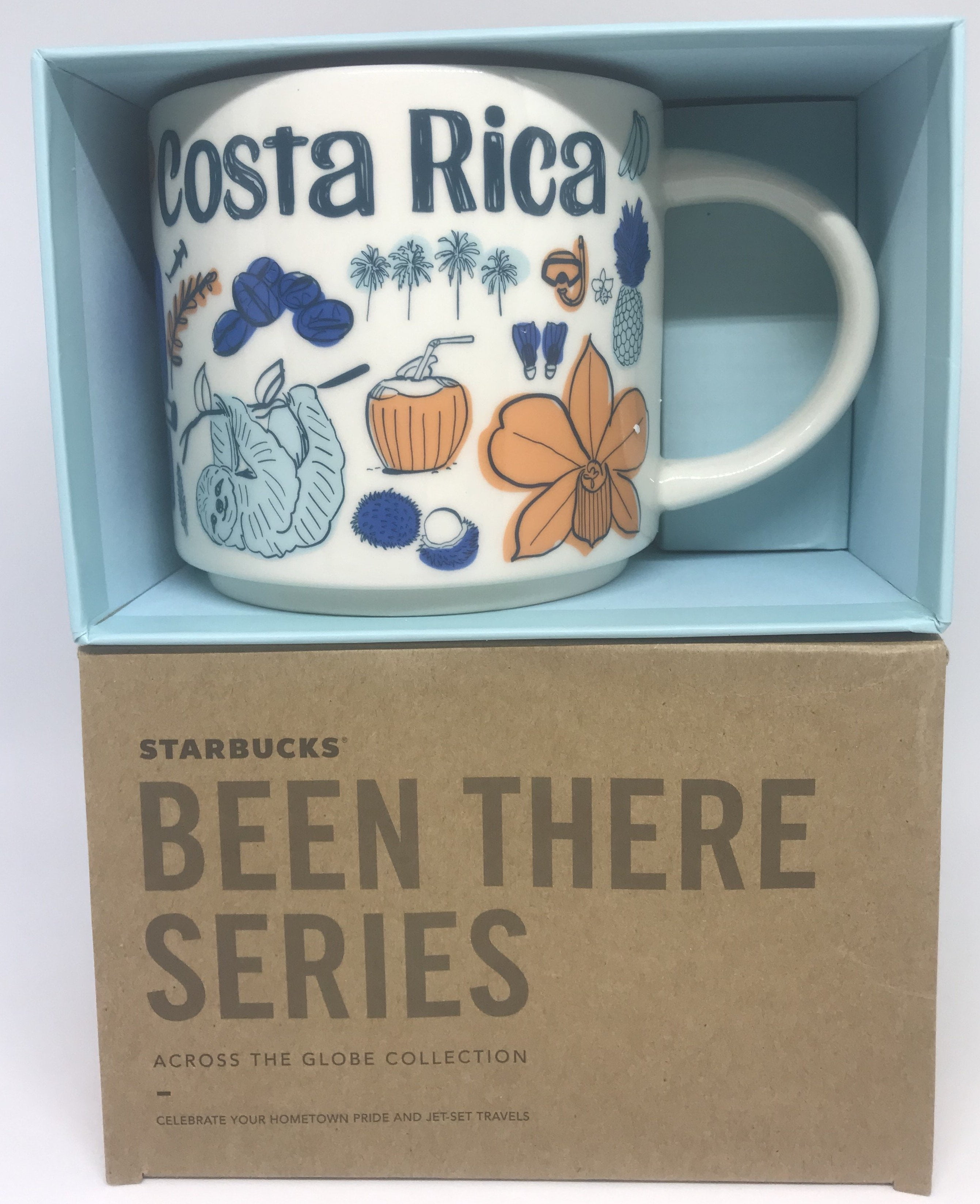 Starbucks Been There Series Collection Costa Rica Coffee Mug New With