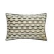 thumbnail image 1 of Funda de cojín lumbar decorativa HomeCentric, azul, 30 x 50 cm (12 x 20 pulgadas). Funda de cojín rectangular de terciopelo cortado a medida para sofá, cama, patio y exterior. Moderna a rayas - Brick, 1 of 7