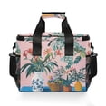 thumbnail image 7 of FORMRS Insulated Cooler Bag 24 Cans Capacity Soft Leakproof Lunch Box with Side Pockets, Vibrant Flowers, 7 of 7