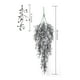 thumbnail image 4 of Monstrate Planta colgante ecológica de 2 piezas con mantenimiento de bajo costo, decoración de cualquier espacio, planta colgante de imitación Plantas Artificiales blanco y negro 2, 4 of 6