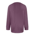 thumbnail image 4 of GrmtClth Henley Shirts for Men Casual Fit Long Sleeve Button Up T-Shirts Hombre Lightweight Pullover Shirt with pocket Dark Purple S, 4 of 6