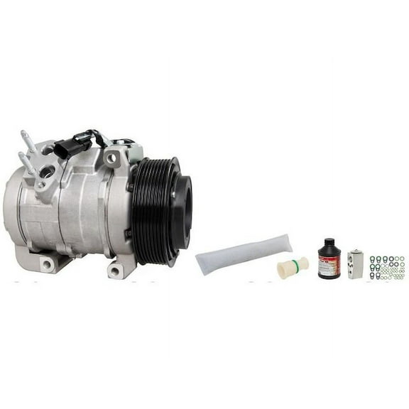 A/C Compressor Kit - Compatible with 2012 - 2018 Ram 3500 6.7L 6-Cylinder 2013 2014 2015 2016 2017