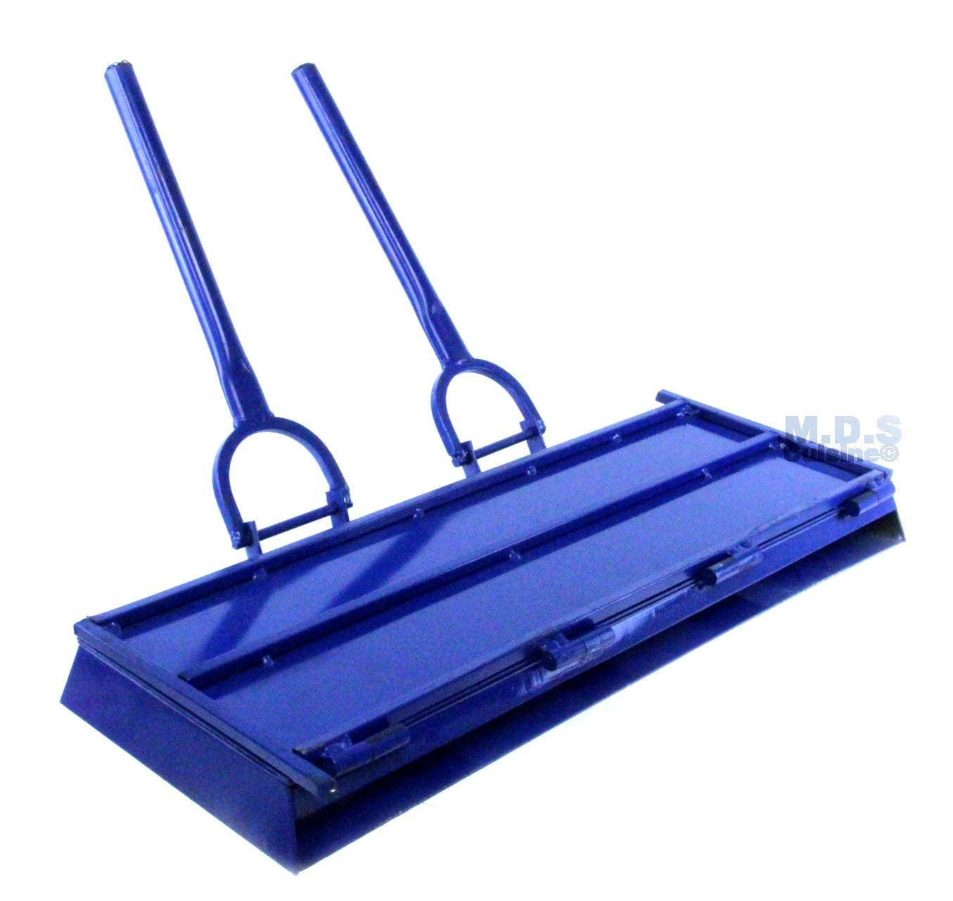 Machete Tortilla Press Blue 23.5" Extra Long Huarache Sope Quesadilla Heavy Duty Iron Restaurant Commercial Authentic Traditional Made in Mexico