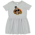 thumbnail image 3 of Inktastic Thanksgiving Turkey Funny Girls Toddler Dress, 3 of 5