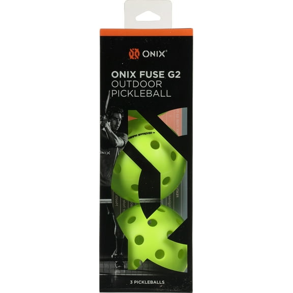 Onix Fuse G2 Pickleball Ball | Outdoor | Neon