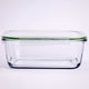 thumbnail image 1 of Recipiente de almacenamiento de alimentos AGTRADE de vidrio grande de 3.5 L con tapa de 1200 ml, 1 of 5