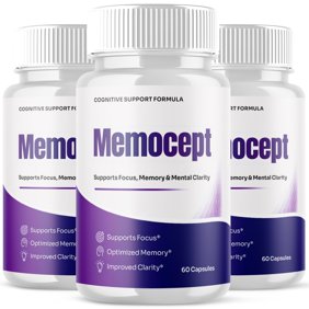 Memocept Advanced Formula Brain Support Pills Maximum Strength Supplement Memo Cept 180 Capsules