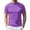 Purple Pink_002, variant on Men's Mock Neck T Shirts Stylish Stretch Short Sleeve Slim Fit Basic T-Shirt Summer Breathable Lightweight Business Casual T-Shirts Wine L