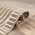thumbnail image 5 of World Rug Gallery Contemporary Stripe Arch Design Area Rug - BROWN 2'x7', 5 of 9