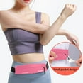 thumbnail image 6 of Running Waist Pack Waterproof Shockproof Fitness Phone Bag | Outdoor Cycling Hiking Belt | Adjustable Zipper Pocket | Reflective Strip, Headphone Hole | 18x60cm Multiple Colors, 6 of 6