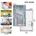 thumbnail image 6 of Yayeee 100% Cotton Hand Towels for Bathroom 16" x 28" Soft Absorbent Kitchen Towel, Blue Floral Window, 6 of 7