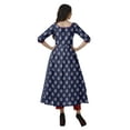 thumbnail image 4 of Moomaya Women's Printed Anarkali Kurti Pant Set “ Ethnic Clothing Sets For Women, 4 of 8