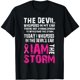 thumbnail image 1 of Soy la tormenta: Playera de Conciencia sobre el Cáncer de Mama, 1 of 7