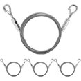thumbnail image 1 of Vett 4 Pcs Fil de Suspension pour Photo Cordon Double Crochets Fil de Suspension Réglable Cadre Photo en Métal 2m, 1 of 4