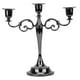 thumbnail image 1 of Nikou Candelero de Estilo Europeo Candelabro Hermosa decoración para Cena Hotel Restaurante de Bodas(Tres Negros), 1 of 5