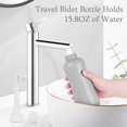 thumbnail image 4 of Portable Bidet Travel Large Capacity 450ml(15oz) Personal Toilet Handheld Gray, 4 of 7