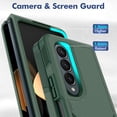 thumbnail image 5 of Galaxy Z Fold 4 Case, Allytech Military Grade Protective Anit-Scratch Shockproof Drop Proof Bumper Defender Back Cover Case for Samsung Galaxy Z Fold 4 5G - Darkgreen, 5 of 5