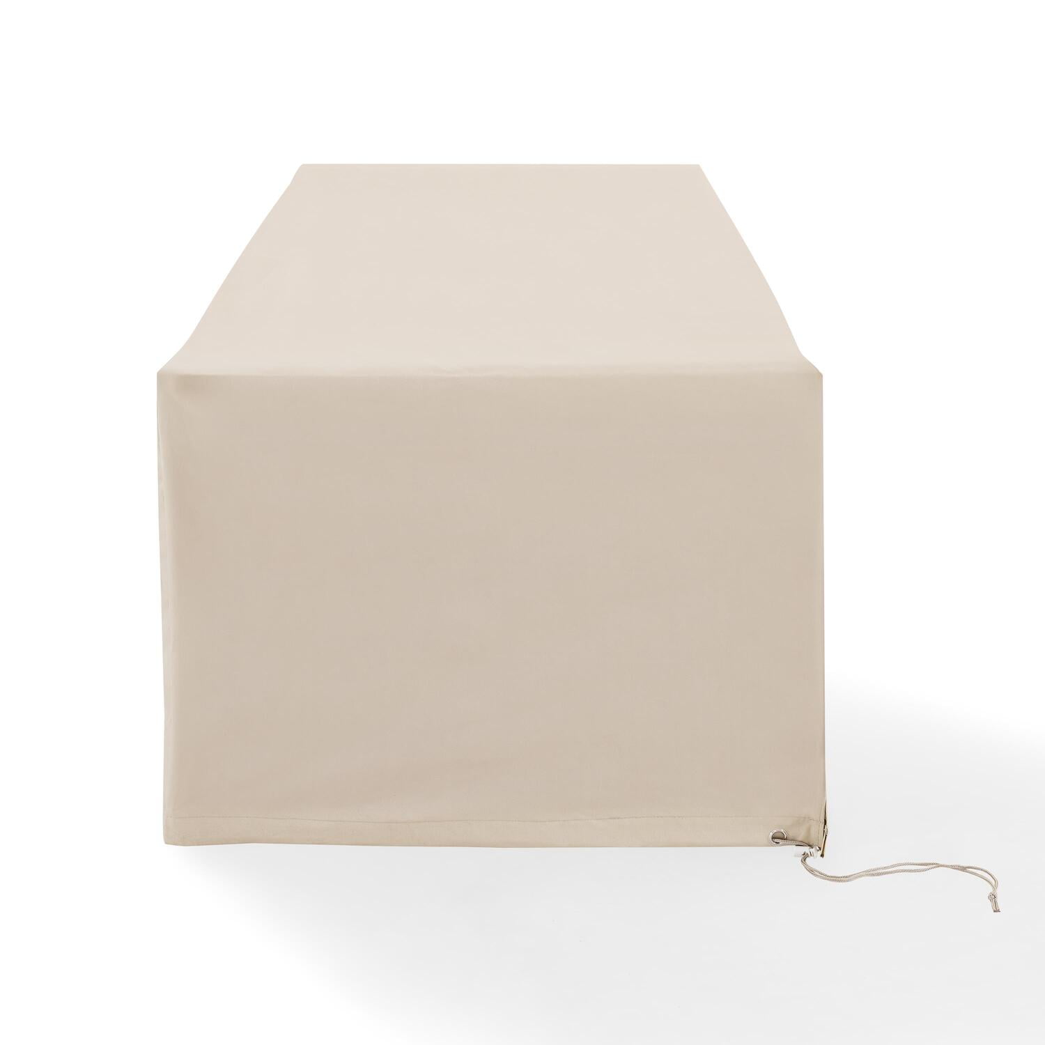 Outdoor Furniture Covers - 2 Piece Vinyl Chair Covers - Waterproof Patio Furniture Protector - Tan - 33"D x 36.5"W x 30"H