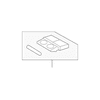 Genuine OE Audi Cup Holder - 8E0-885-995-C-J50