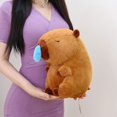 thumbnail image 1 of Poupée Capybara Véritable Poupée Jouet en Peluche Oreiller Cadeau d'Anniversaire Célébrité Internet Ragdoll DMH, 1 of 6