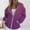Purple, variant on Tweang Zip Up Hoodie Women Workout Jackets for Woman Sweatshirts for Women Womens Winter Coats Fall Jacket Pocket Sweatshirt Clothing Zipper Track Jacket Tops Winter Coats for Women Blue L