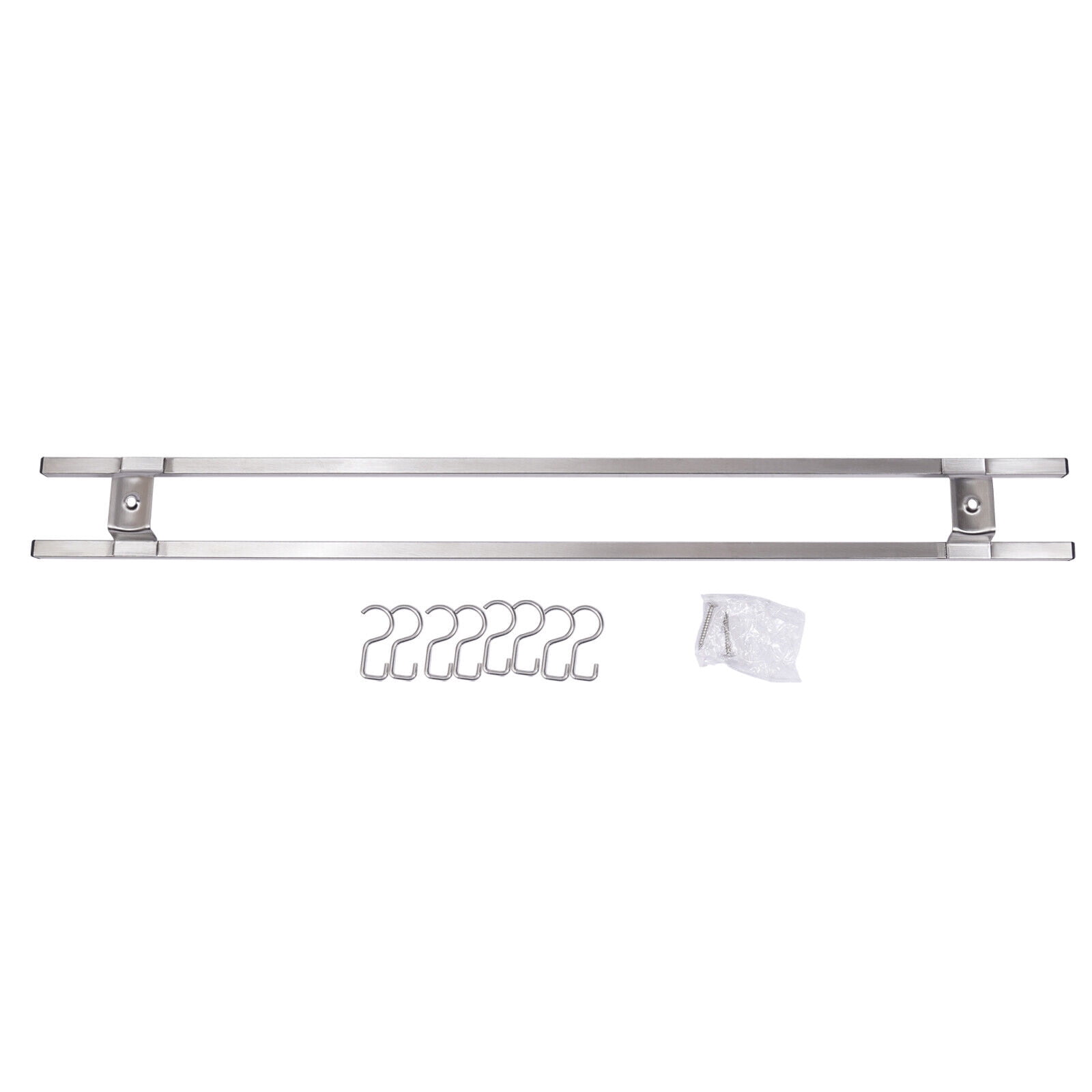 Miumaeov Magnetic Utensil Hanger Kitchen Utensil Holder Slideable and Removable Hooks