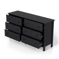 thumbnail image 2 of Furniture of America Gabriel 6-Drawer Dresser, Black, 2 of 4