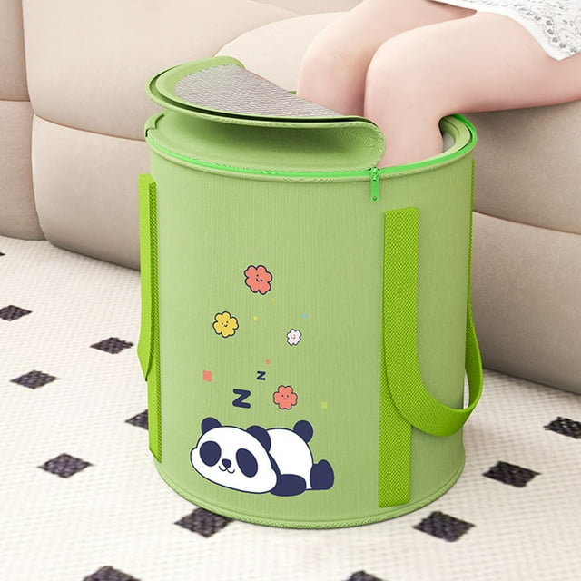 Openpig Collapsible Foot Bath, Portable Feet Spa Soaking Basin Bucket Compact and Lightweight Foot Soak Bucket with Handle