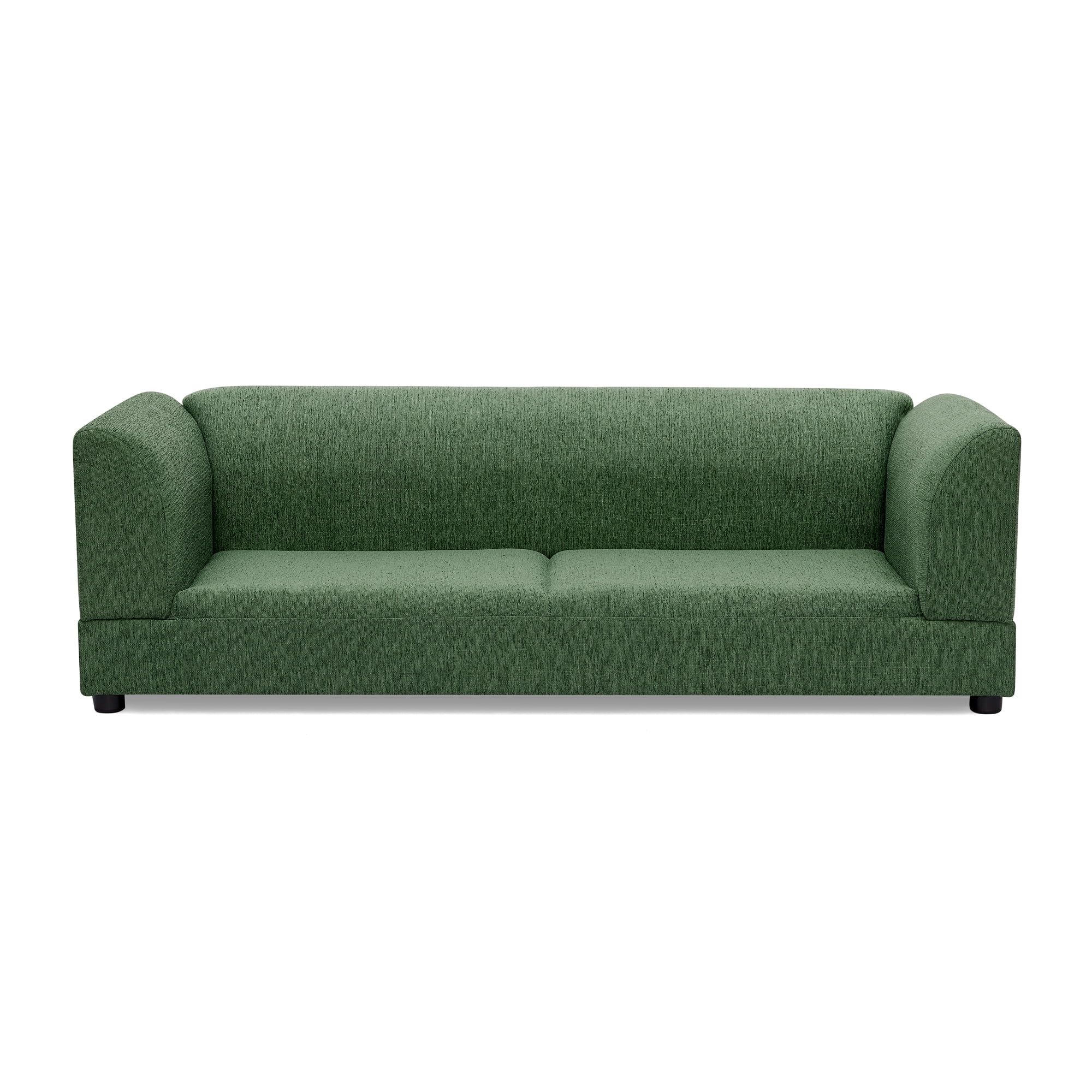 ZephyPaws Oversized Dog Sofa Couch for Medium/Large Dogs with Backrest and Armrest,57" Memory Foam Dog Sofa Bed,Modern Elevated Pet Couch Bed with Legs,Green