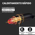 thumbnail image 4 of Mini Pistola De Calor Negra, 4 of 4