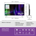 thumbnail image 4 of Philips 65" 4K UHD QLED Roku Smart TV, HDR10, Dolby Audio, Voice Control (65PUL7973/F6, 2023) - Open Box, 4 of 6