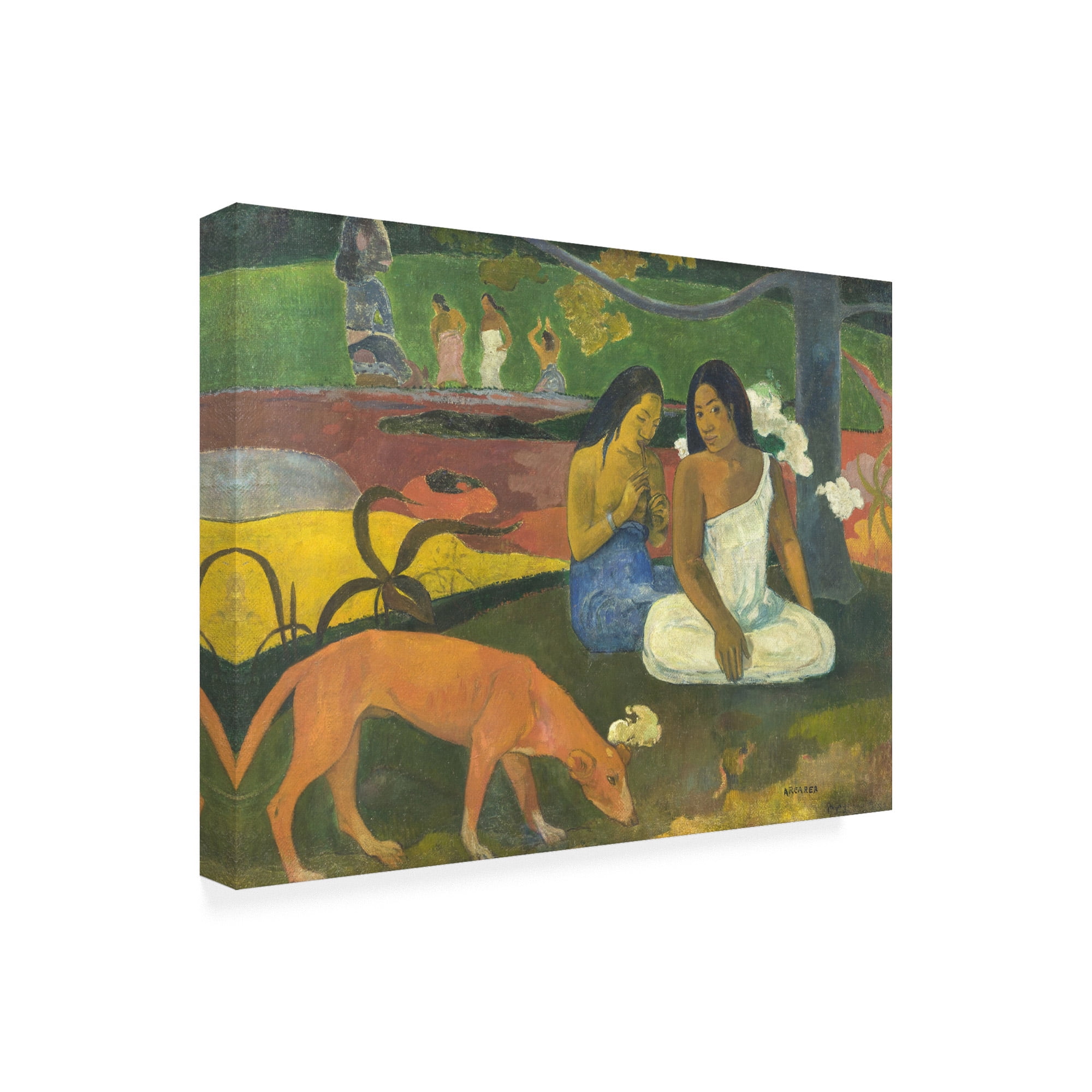 Gauguin 'Area Area' Canvas Art