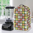 thumbnail image 5 of HELLHERO Colorful Daisy Pattern Machine Washable 15.94"H x 9.45"L x 7.28"W Blender Covers Univesal Polyester Mixer Blender Cover, 5 of 6
