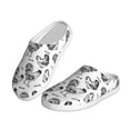 thumbnail image 2 of Picia Retro Rooster for Women's Lamb-hug Comfy Fleece House Slippers Memory Foam, Slip-on House Shoes Indoor Outdoor-40/41, 2 of 7