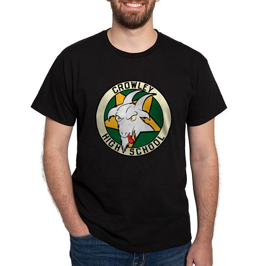 CafePress - Crowley High School T Shirt - Men's Classic Cotton T-Shirts